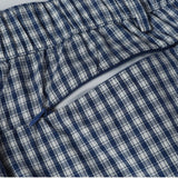 AIDASE  -  American Style Plaid Men's Shorts Summer Lazy Style Half Elastic Waist Wide Leg Pants Knee Length 2025 Trend 9W3360 aidase-shop