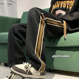 Aidase Extra Large American Trendy Brand Casual Pants Men's Trendy Versatile Sanitary Pants Loose Straight Leg Sports Pants aidase-shop