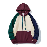 AIDASE  -  Spring Men's Hoodie Sweatshirt Men Hooded Patchwork Daily Pullover Sports Streetwear Designer Autumn Clothing Hoodies aidase-shop