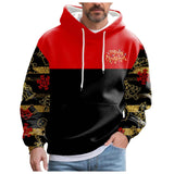 AIDASE  -  Fashion Christmas Print Hoodies Pullover For Men Long Sleeve Casual Warm Sweatshirts Large Sized Work Sport Wears Outdoor aidase-shop