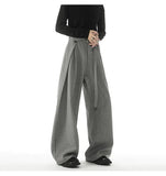 AIDASE  -  Trend New Men Casual Trousers 2025 Autumn Fashion Solid Color Straight-leg All-match Male Pants Loose Menswear Tide 21E7546 aidase-shop