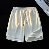 AIDASE  -  Cool Sportswear Running Shorts Men'S Solid Shorts Casual Elastic Waist Drawstring Summer Beach Shorts Bermuda Masculina Academia aidase-shop