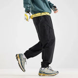 AIDASE  -  Outdoor Casual Pants Men's Spring Autumn Loose Couple Style Workwear Trousers Comfortable Breathable Men's Loose Fit aidase-shop