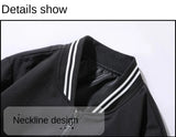 AIDASE  -  Spring Autumn Solid Color Baseball Coat Fashion Casual All Quality Fabric Breathable Comfortable Durable Standard Crisp Version aidase-shop