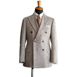 Aidase Men Suits for Man Herringbone Regular fit Groom Wedding Formal Jacket Tweed Wool Blend blazer aidase-shop