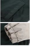 Aidase Men's Contrast Color Parka Japanese Thickened Warm Couple Casual Cotton Jacket Versatile Street Harajuku Stand Collar Loose Coat aidase-shop