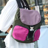 AIDASE  -  Fashion Backpack Women Candy Multi Color High Quality Nylon Back Bag Travel Casual Female Back Pack aidase-shop