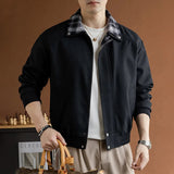 AIDASE  -  Casual Handsome Large Size Jacket Autumn Winter New Style Wear Resistant Korean Style Thin Long Sleeve Coat for Men aidase-shop