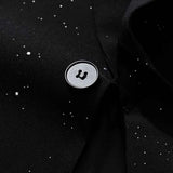 AIDASE  -  Winter New Male Solid Color Starry Sky Long Sleeve Jacket American Fashion Trend Leisure High Street Loose Niche Men's Tops aidase-shop