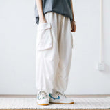 Aidase Harajuku Y2k Baggy Cargo Pants Joggers Streetwear Ankle-Length Casual Harem Long Trousers Men Wide Leg Oversize 2024 New aidase-shop
