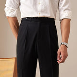 Aidase Pants Men Office-trouser Gentlemen's Business High Quality Wool Dress Pants Dress Pants Men Casual Pants Naples Versatile Pants aidase-shop