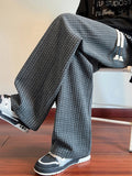 AIDASE  -  American Retro Casual Pants Men Summer Thin Breathable Cool Trendy Loose Straight Leg Floor-Length Long Pants Men aidase-shop