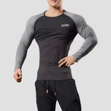 Aidase Top Slim Fit Elasticity T Shirt For Man Tight Men's Clothing Gym Black Running A Winter Size Fashion Trends 2024 It Luxury Sale aidase-shop