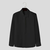 Aidase  2025 New French Style Shirt For Men Spring Summer Long Sleeve Top With Tie Fashion Mesh Patchwork Banquet Gentleman Shirts