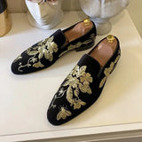 AIDASE  -  Men Fashionable Loafers Luxurious Casual Comfortable Lightweight Small Leather European Style Travel Party Social Shoes 38-48 aidase-shop