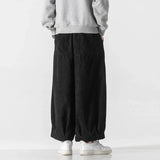 Aidase Pants Men's Autumn Winter Japanese Warm Thicken Corduroy Pants Fashion Harajuku Wide Leg Pants Men Loose Trousers Plus Size 5XL