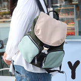 AIDASE  -  Fashion Backpack Women Candy Multi Color High Quality Nylon Back Bag Travel Casual Female Back Pack aidase-shop