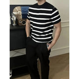 AIDASE  -  Cool Silk Knitted ort Sve T-irt round Ne High Elastici Summer Casual Youth Vitali Sle Chinese Manufacturer aidase-shop