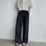 AIDASE  -  Summer Linen Pants Men Oversized Thin Beige Casual Pants Men Streetwear Korean Loose Wide Leg Pants Mens Tie-dye Trousers M-3XL aidase-shop