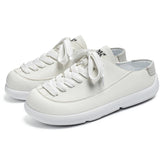 AIDASE  -  Wide Toe Summer Men Half Slippers Breathable Lightweight Mens Casual Shoes Comfortable Walking Sneakers Non-slip Male Flats Lazy aidase-shop