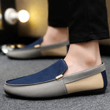AIDASE  -  New Spring Summer Men's Casual Shoes Plus Size Moccasins Trendy Slip-On Lazy Shoes Lightweight Driving Footwear aidase-shop