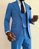 AIDASE  -  Fashion Utility Wedding Men Suit Business Tailor-Made Party Tuxedo 2 Pieces Groom Wear Jacket Pants Party Singer Groom Costume aidase-shop