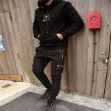 Aidase Casual Cargo Pants Men Hip Hop Streetwear Jogger Pant Fashion Trousers Multi-Pocket Casual Joggers Sweatpants Men Pants aidase-shop