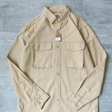 Aidase Thicken Washed Original Cotton Men's Shirts Retro American Loose Tops for Men Spring Autumn Japan Casual Blouse Clothes Pocket aidase-shop