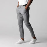 AIDASE  -  All Seasons Newest Men's Casual Pants Breathable Men's Casual Wear Middle Aged Business Versatile Streetwear Suit Pants aidase-shop