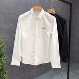 Aidase Man Shirt Embroidery Business Floral Shirts for Men Cheap Things with Comfortable I Korean Style High Quality Luxury Tops Asia aidase-shop