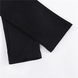 AIDASE  -  High Waist Hollow out Zipper Pencil Pants Sexy Star Design Gothic Dark Style Women's Long Trousers Spring Autumn Fashion aidase-shop