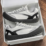 AIDASE  -  Flat Sole Mesh Breath Walking Footwear Autumn Hot Selling Men's Running Shoes Fashion Wear-resistant Anti Slip Man Sneakers aidase-shop