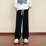 AIDASE  -  Spring Autumn New Style Loose Leisure Pants Loose Bound Foot Cover Meat High Comfortable Breathable Soft Fabric Toned Downpants aidase-shop
