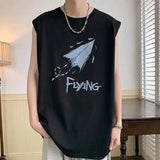 AIDASE  -  Summer New Vest Sleeveless T-shirt Men's Thin Trendy Sports Sweatshirt aidase-shop