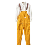 AIDASE  -  Men Y2K Fancy Color Bib Overalls Loose Pockets Cargo Cotton Pants Casual Plus Size Jumpsuits Coveralls aidase-shop