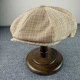AIDASE  -  Summer Flax Newsboy Caps Breathable Octagonal Hat Men Women Berets Thin Casual Painter Caps Hats for Men