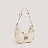 AIDASE  -  Y2K Bags For Women Luxury Designer Handbags And Purses 2023 New In PU Sequined Lock Rivet Decoration Small Underarm Shoulder Bag aidase-shop