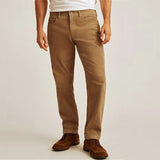 AIDASE  -  New Casual Solid Color Corduroy Mens Pants Autumn Fashion Loose Straight Trousers Men Spring Daily Leisure Pants aidase-shop