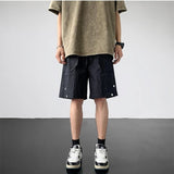 Aidase American Quick-drying Shorts Men's Summer Retro High Street Trend Loose Fashion Casual Ice Silk Sports Five-point Pants Urban aidase-shop