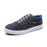 AIDASE  -  Men's Canvas Shoes Flat Low helpVulcanized Shoes Men's Sneakers New Men's Black Casual Canvas Shoes Men's Shoes Sneakers aidase-shop