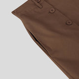 AIDASE  -  Men Pants Solid Color Button Joggers Loose Casual Straight Trousers Men Streetwear Fashion Male Long Pants S-5XL aidase-shop