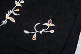 AIDASE  -  Retro Pattern Embroidery Corduroy Vest Coat Men Spring Fashionable Button-up V Neck Waistcoats Mens Casual Sleeveless Cardigans aidase-shop