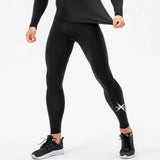Aidase Men's Compression Leggings Sports Base Layer Running Workout Basketball Athletic Gym Tights Pants aidase-shop