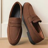 AIDASE  -  New Classics Men's Suede Slip On Loafers Preppy Lightweight Breathable Flats Non Slip Daily Fashion Casual Outdoor Sneakers aidase-shop