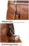 AIDASE  -  Urban Simple Style Large Capacity Soft Leather Handbag Commuter Single Shoulder Crossbody Bag Quality Feel Tote Bag aidase-shop