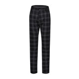 AIDASE  -  Men's Fashion Casual Mid Waist Slim Pants Daily Home Straight Pants aidase-shop