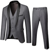AIDASE  -  Men's Business Casual Suit Suit Men's Wedding Groom Dress Hall Slim Suit Men aidase-shop