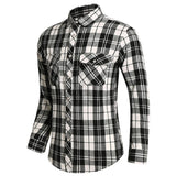 AIDASE  -  Loose Wrinkle-Free Men'S Streetwear Shirt Mens Fashion Casual Striped Linen Lapel Long Sleeve Shirt Top Blouse рубашка aidase-shop