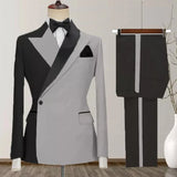 Aidase One Button Men's Suits New Design Costume Homme Peak Lapel 2 Piece Jacket Pants Full Sets Luxury Costume Homme Custom Blazer aidase-shop