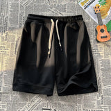 AIDASE  -  Cool Sportswear Running Shorts Men'S Solid Shorts Casual Elastic Waist Drawstring Summer Beach Shorts Bermuda Masculina Academia aidase-shop
